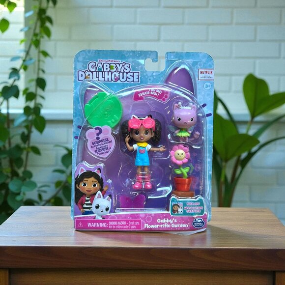 DreamWorks Netflix Gabby's Dollhouse Flower-rific Garden Kids Christmas Toy NEW - Picture 2 of 3